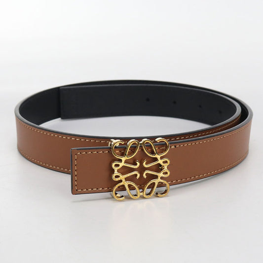 LOEWE reversible anagram E821Z26X03 belt leather Women