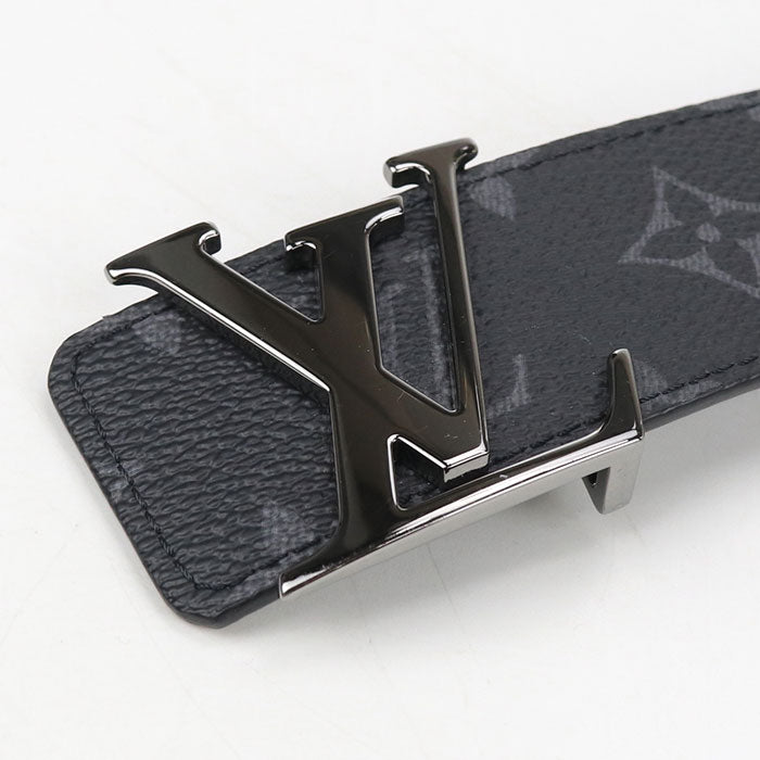 LOUIS VUITTON Belt: LV Initials 40MM Eclipse M9043S belt PVC / leather AC1235 Men