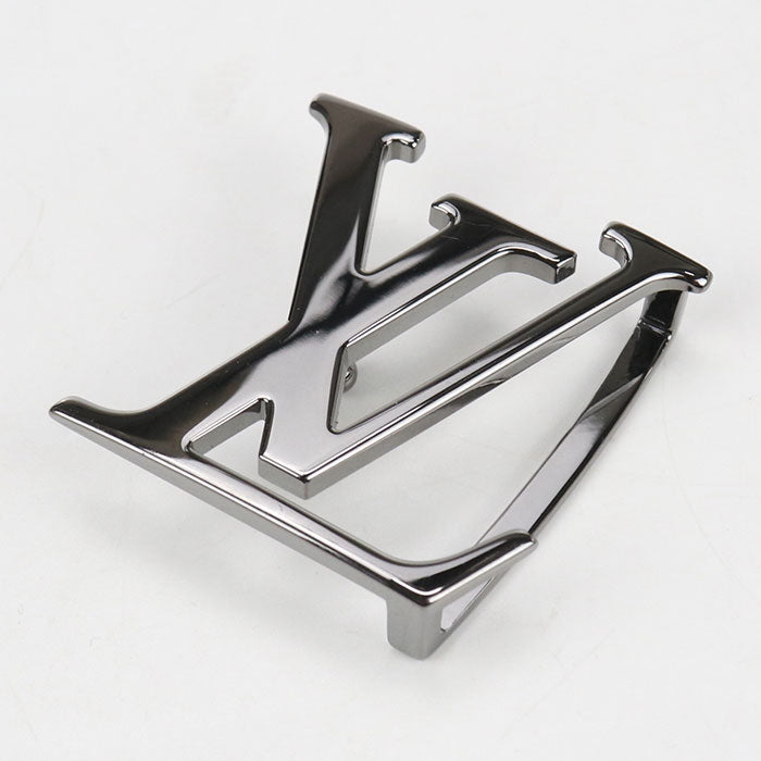 LOUIS VUITTON Belt: LV Initials 40MM Eclipse M9043S belt PVC / leather AC1235 Men