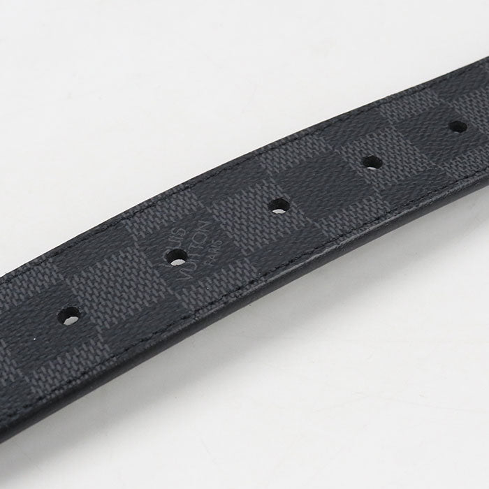 LOUIS VUITTON Suntur Avantour Graphite M9632U belt PVC / leather CA2123 Men