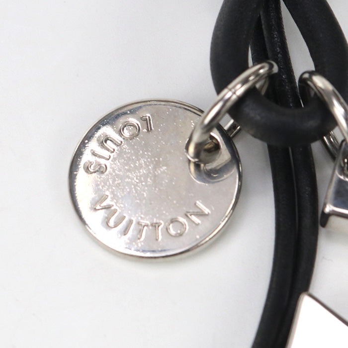 LOUIS VUITTON Porte-Cles LV Rope M66497 Key ring metal/leather mens