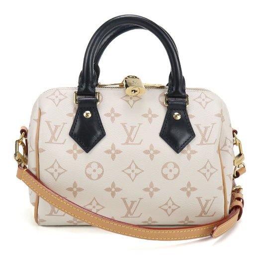 LOUIS VUITTON Speedy Bandouliere 20 2WAY Monogram Dune Handbag PVC Women