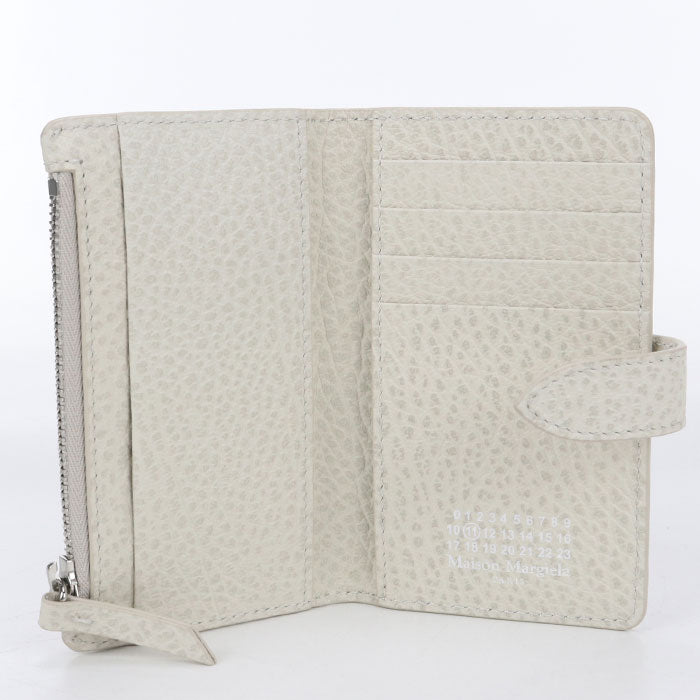 Maison Margiela Zip wallet 4 stitches SA1VX0019 Bifold Wallet Calf leather Women