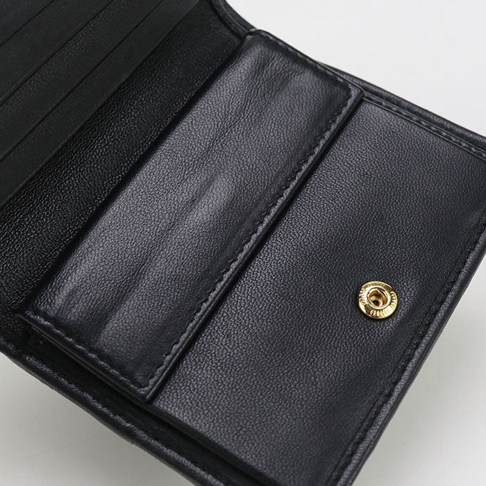 MIUMIU(OUTLET) Materasse 5MV204 AFPP F0002 Bifold Wallet leather Women