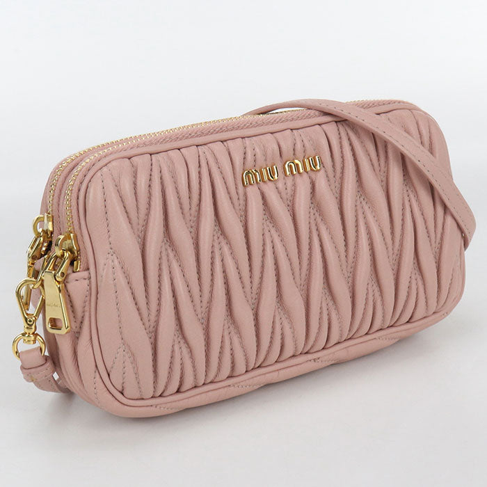 MIUMIU  Materasse Shoulder bag leather Women