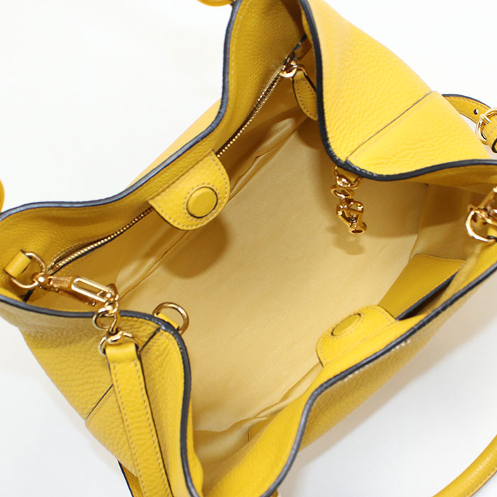 MIUMIU 2WAY Vitello Phoenix 5BE886 Tote Bag leather Women's