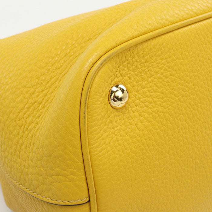 MIUMIU 2WAY Vitello Phoenix 5BE886 Tote Bag leather Women's