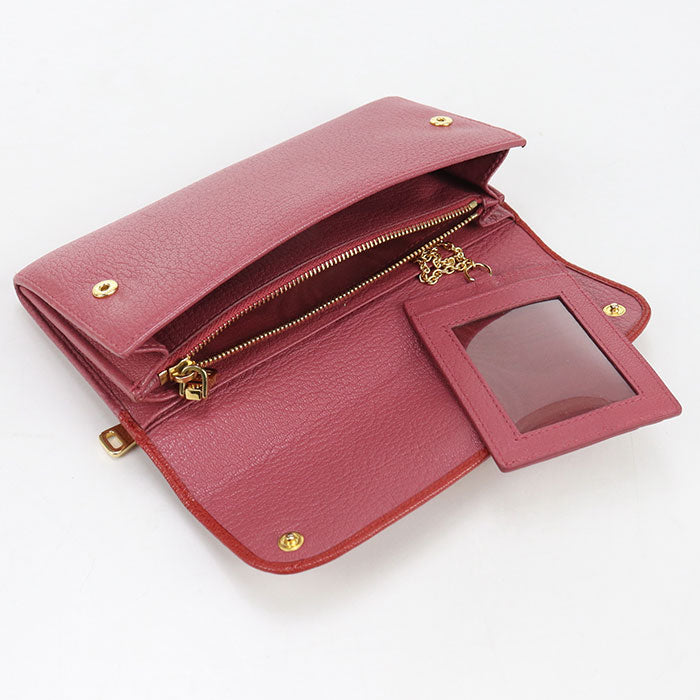MIUMIU  Purse folio Goat leather Women
