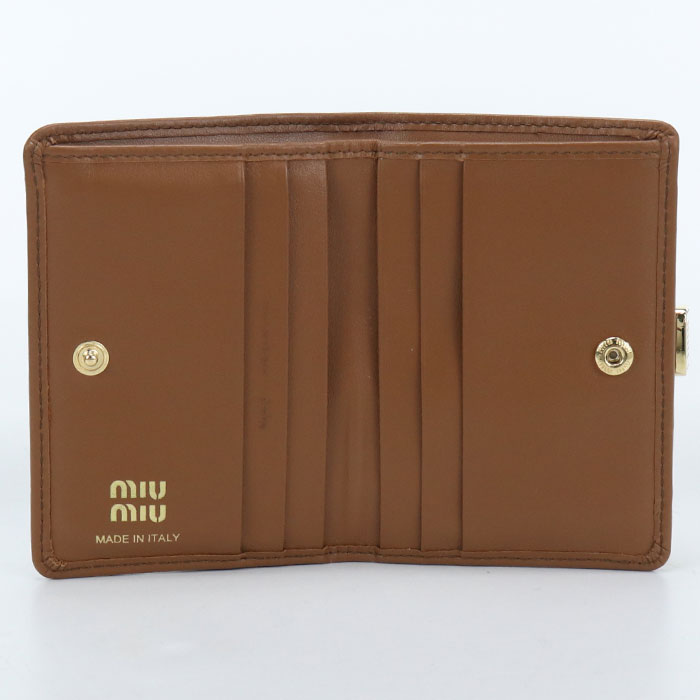 MIUMIU  Bifold Wallet leather Women