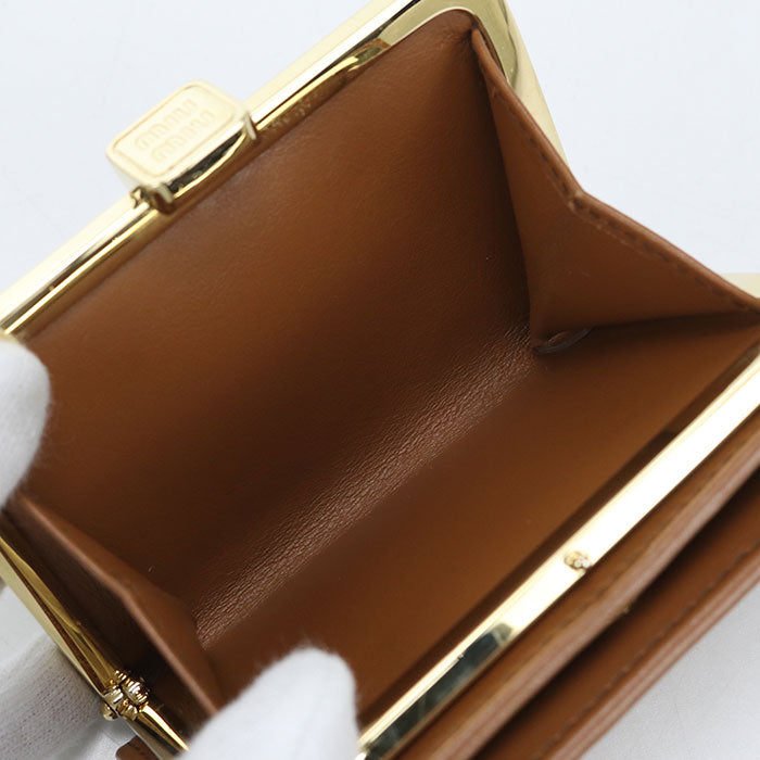 MIUMIU  Bifold Wallet leather Women