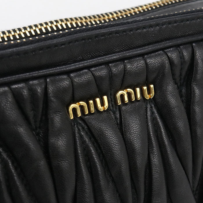 MIUMIU  Materasse Diagonal Shoulder bag leather Women