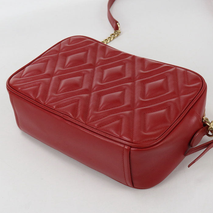 MIUMIU  Chain Diagonal Shoulder bag leather Women