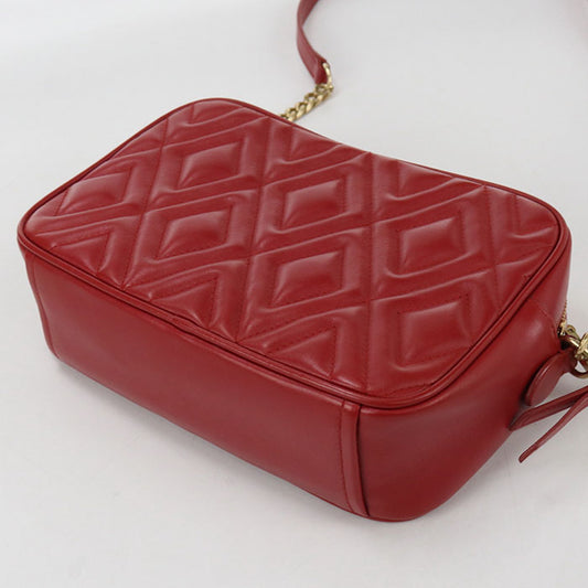 MIUMIU  Chain Diagonal Shoulder bag leather Women