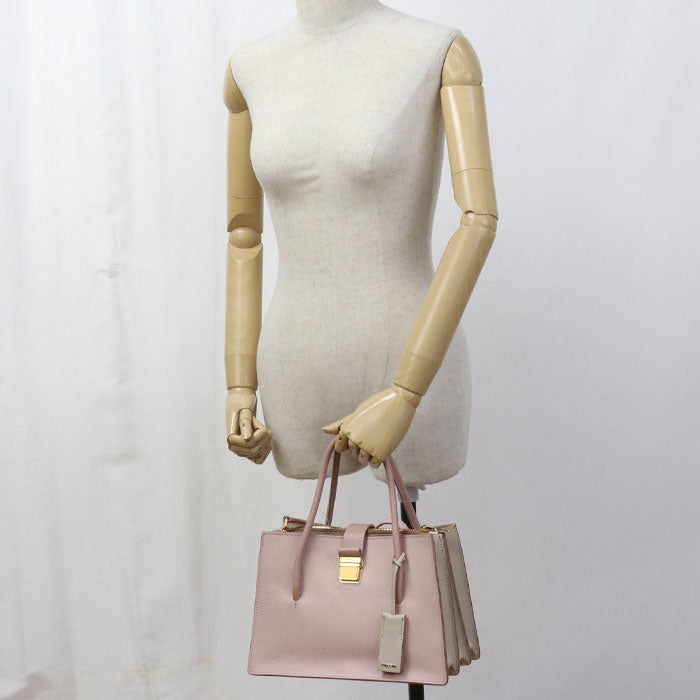 MIUMIU 2WAY Madras 5BA104 F0JW1 2AJB Tote Bag/Goat leather Women's