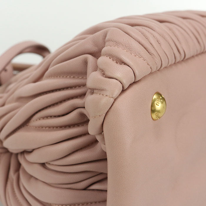 MIUMIU 2WAY Materasse Tote Bag lambskin Women's