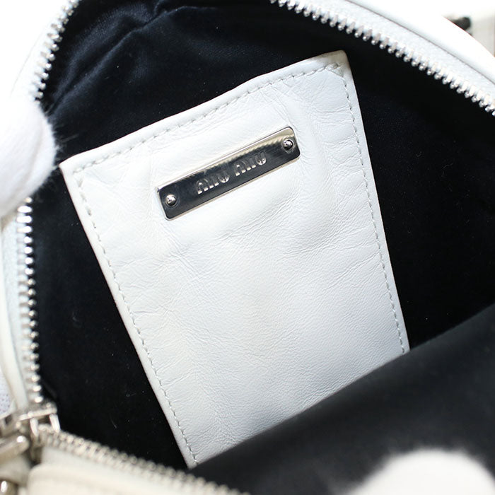 MIUMIU Materasse Shoulder Bag leather Women's