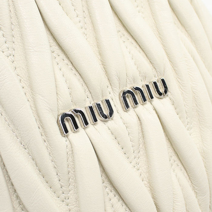 MIUMIU Materasse Shoulder Bag leather Women's