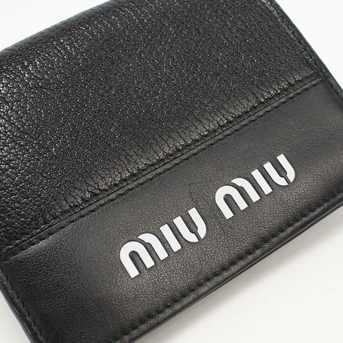 MIUMIU Bifold Wallet leather Women's