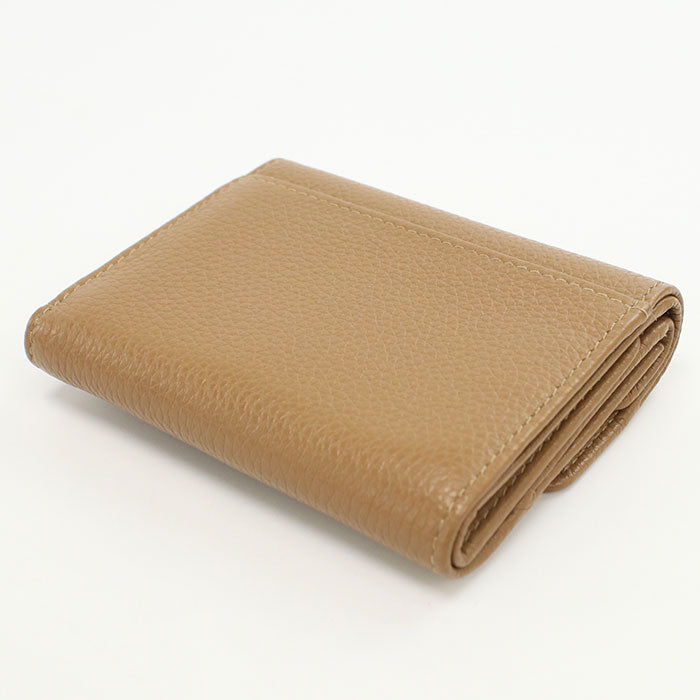 MIUMIU Folding Wallet with Flap Vittero Dino Leather 5MH043 2DT7 F030E Tri-fold wallet Calfskin Women's