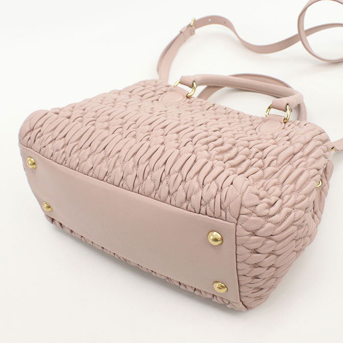 MIUMIU 2WAY Materasse Tote Bag/lambskin Women's