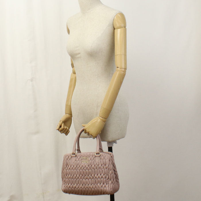 MIUMIU 2WAY Materasse Tote Bag/lambskin Women's