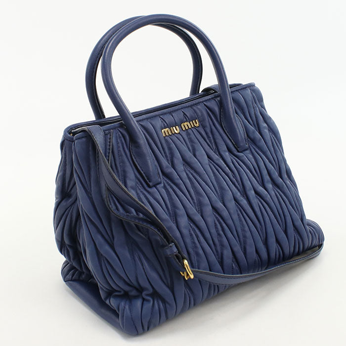 MIUMIU 2WAY Materasse Tote Bag/lambskin Women's