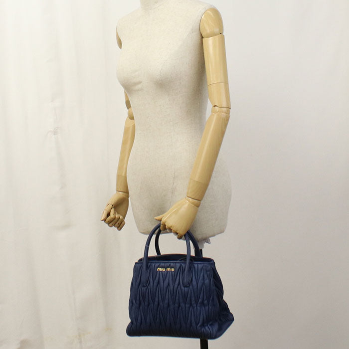 MIUMIU 2WAY Materasse Tote Bag/lambskin Women's