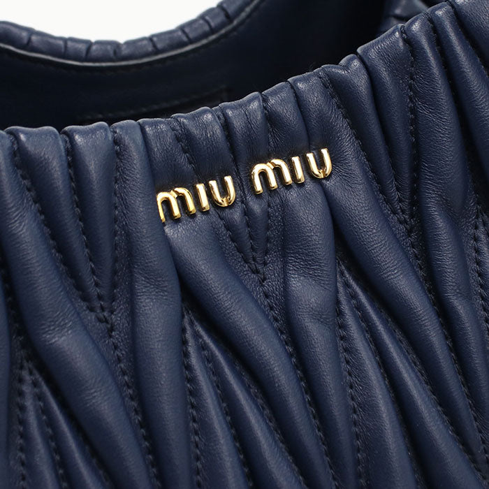 MIUMIU 2WAY Materasse 5BE886 N88 F0016 Tote Bag/Sheep leather Women's