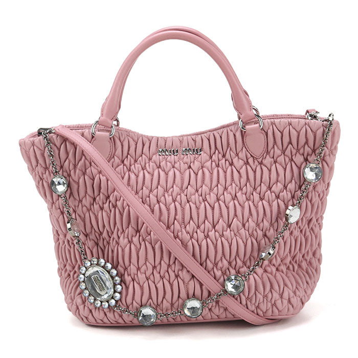 MIUMIU(OUTLET) 2WAY Materasse Tote Bag leather Women