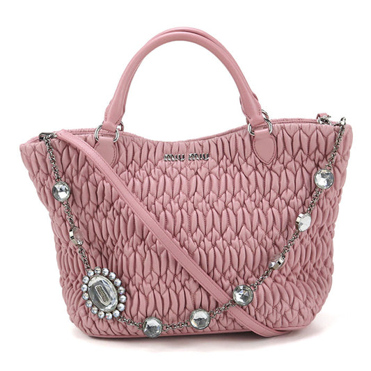 MIUMIU(OUTLET) 2WAY Materasse Tote Bag leather Women