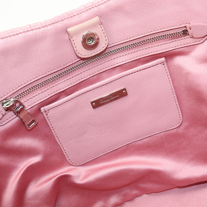MIUMIU(OUTLET) 2WAY Materasse Tote Bag leather Women