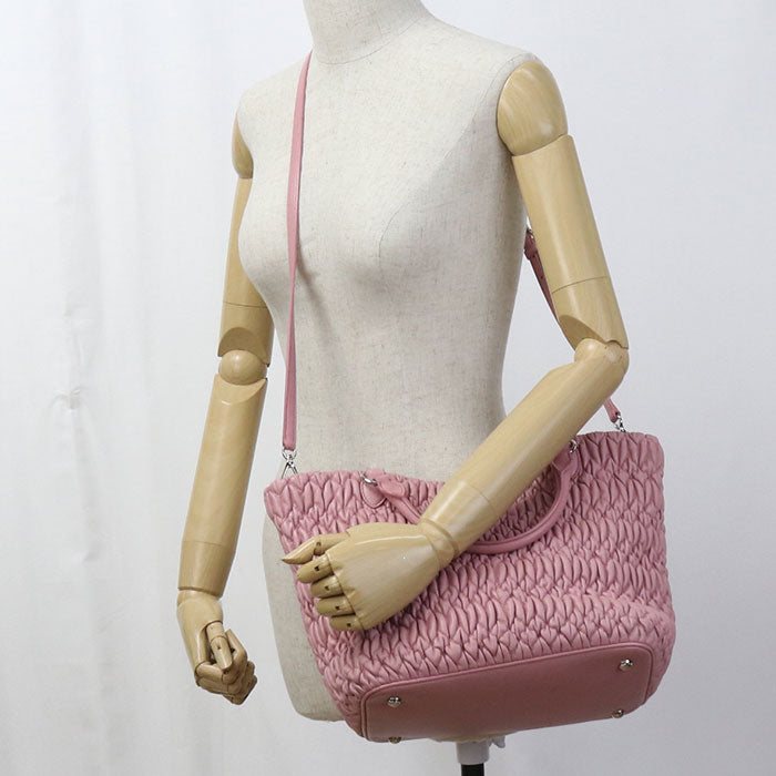 MIUMIU(OUTLET) 2WAY Materasse Tote Bag leather Women