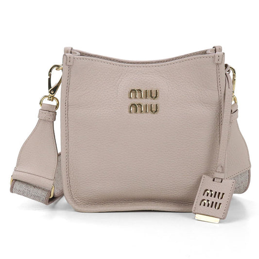 MIUMIU(OUTLET) Vitterodino 5BC137 Diagonal shoulder bag leather Women