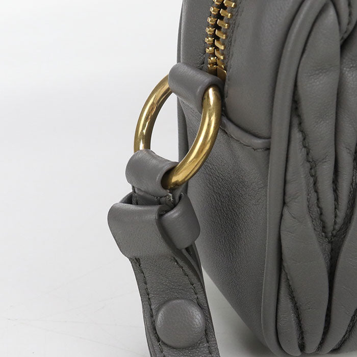 MIUMIU(OUTLET) Materasse 5BH118 Diagonal shoulder bag leather Women