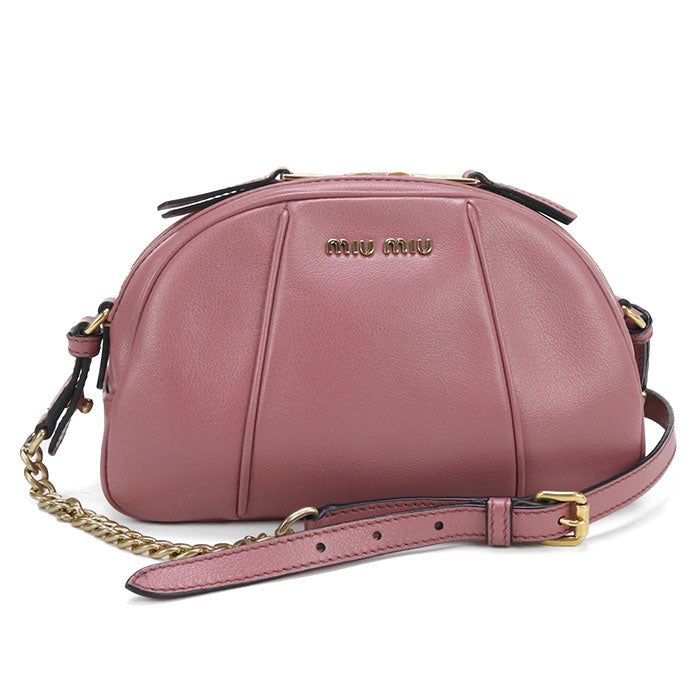 MIUMIU(OUTLET) Chain 5BH142 Diagonal shoulder bag Calfskin Women