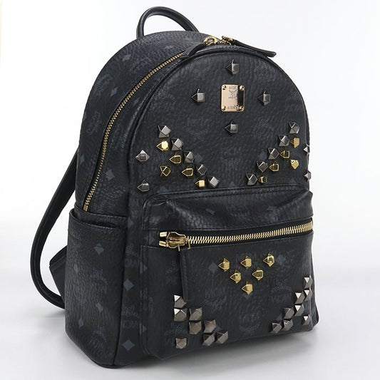 MCM Backpack MMK6SVE19 BK001 Backpack PVC Women