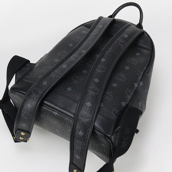 MCM Backpack MMK6SVE19 BK001 Backpack PVC Women