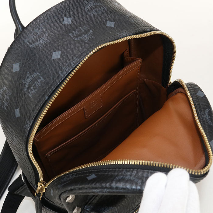 MCM Backpack MMK6SVE19 BK001 Backpack PVC Women