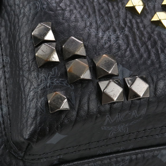 MCM Backpack MMK6SVE19 BK001 Backpack PVC Women