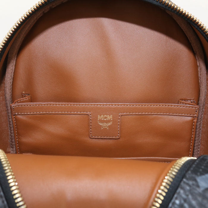 MCM Backpack MMK6SVE19 BK001 Backpack PVC Women