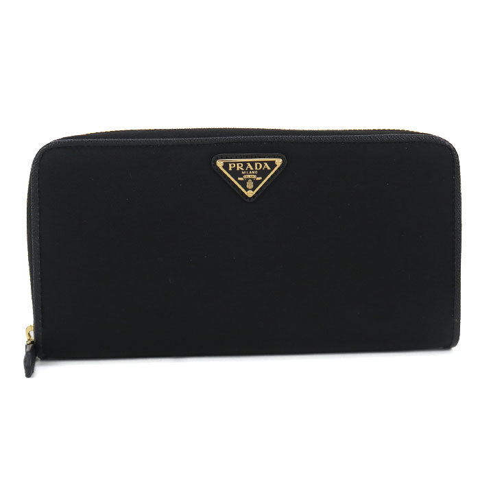 PRADA zip around long wallet saffiano triangle 1ML506 2DMI F0002 PurseZip Around Nylon Women