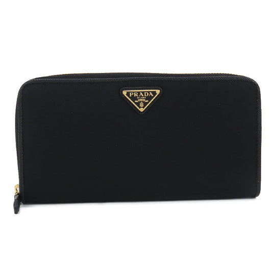 PRADA zip around long wallet saffiano triangle 1ML506 2DMI F0002 PurseZip Around Nylon Women