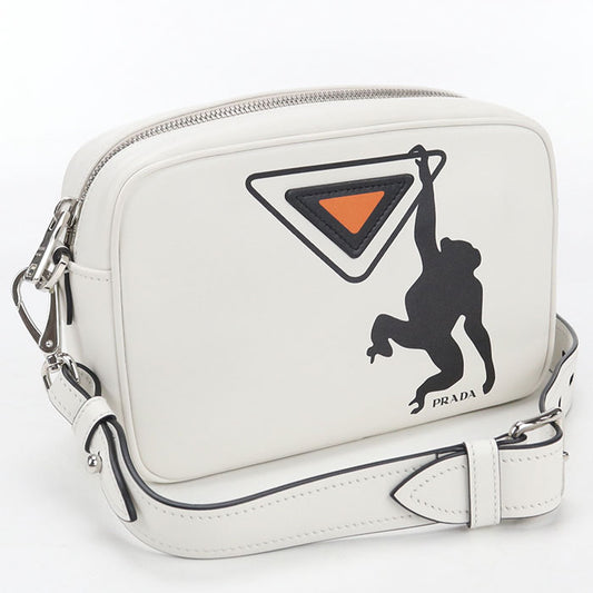 PRADA 1BH093 Diagonal shoulder bag Shoulder Bag leather Women's