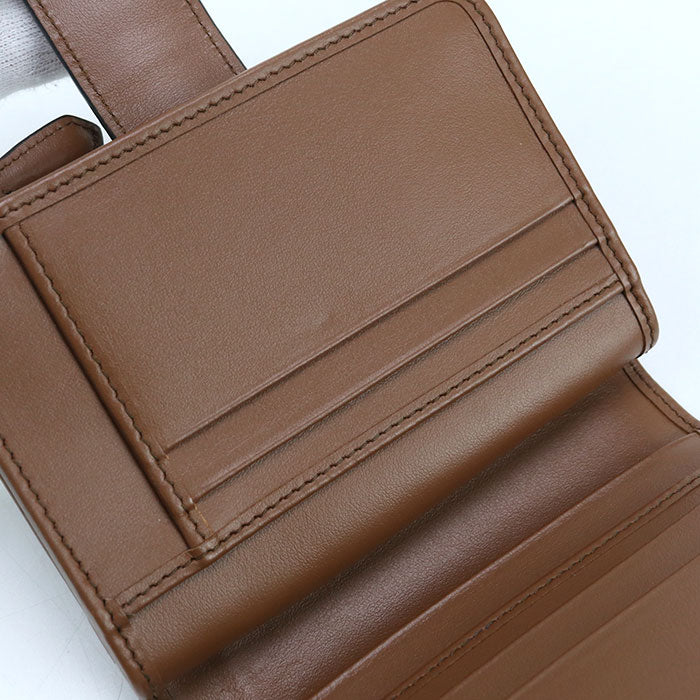 PRADA City Calf Tab Wallet 1ML018 2CNP F0046 Bifold Wallet Calf leather Women