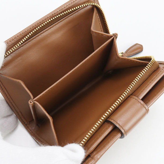 PRADA City Calf Tab Wallet 1ML018 2CNP F0046 Bifold Wallet Calf leather Women