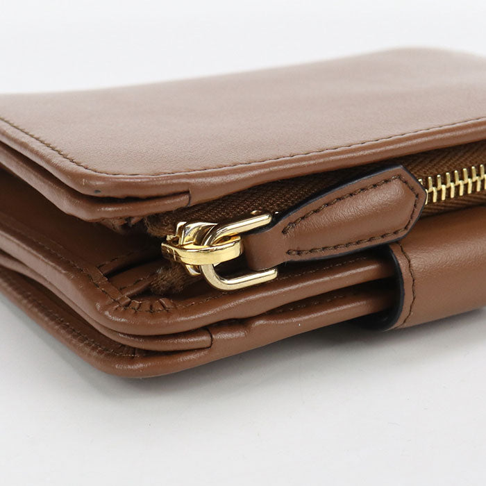 PRADA City Calf Tab Wallet 1ML018 2CNP F0046 Bifold Wallet Calf leather Women