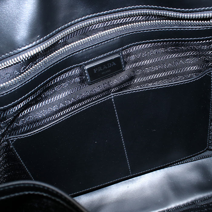 PRADA 2WAY Briefcase/Safiano leather mens