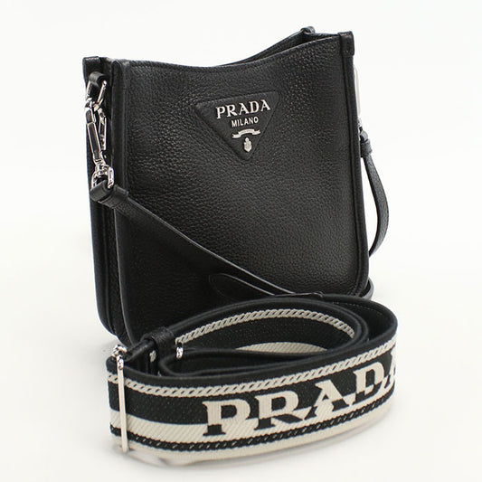 PRADA mini Vitello Dino Soft Leather 1BH191 2DKV F0002 Shoulder bag leather Women