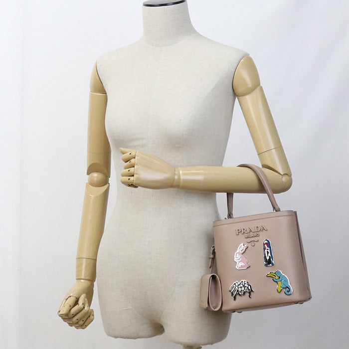 PRADA 1BA217 2ERX F0236 Handbag/Safiano leather Women