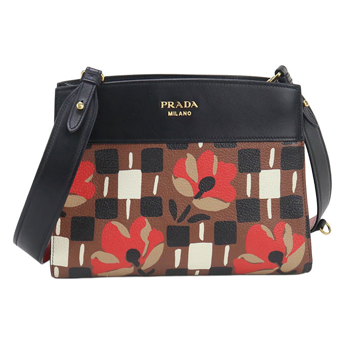 PRADA Shoulder Bag Bibliotheque PR85564 Shoulder Bag leather/Shoulder Bag Women